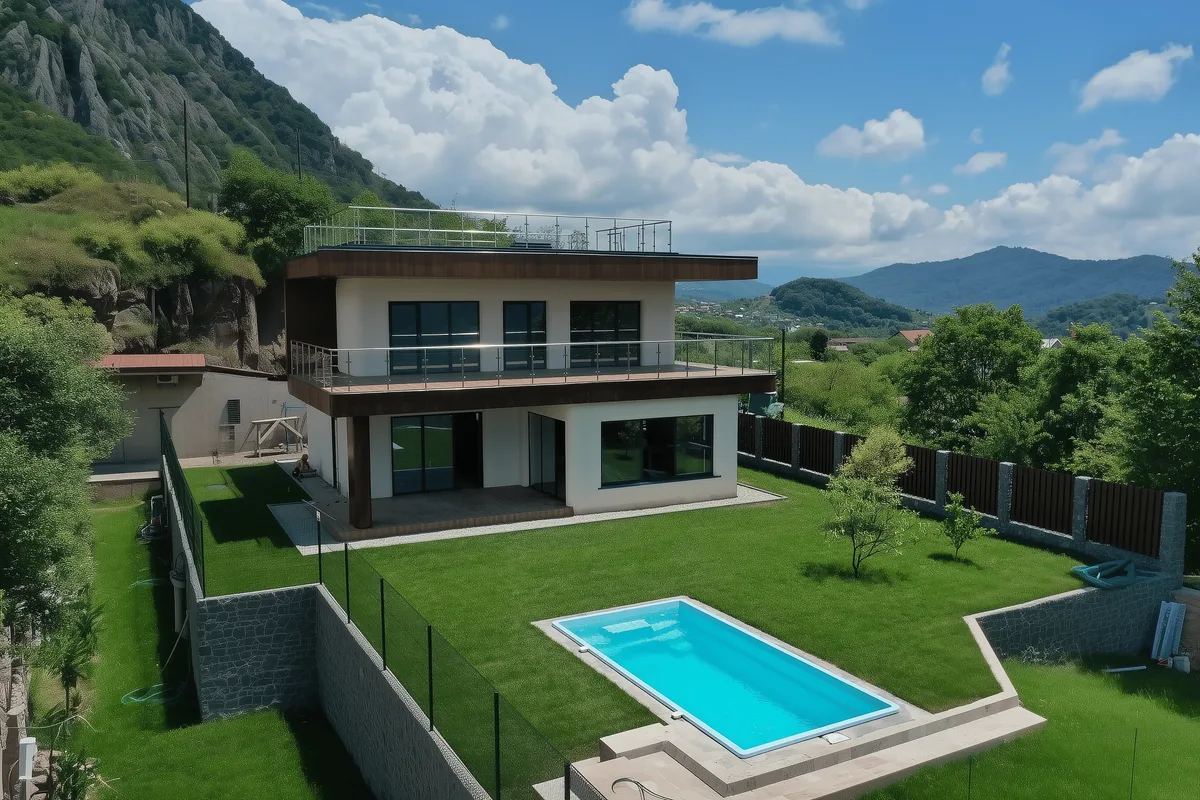 Композитный бассейн Laguna 6 — визуализация в Каменске-Шахтинском